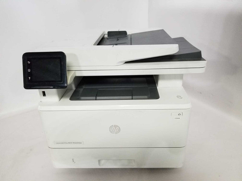 HP LaserJet Pro MFP M426fdw All-In-One Laser Printer W/ 100% Supplies status _