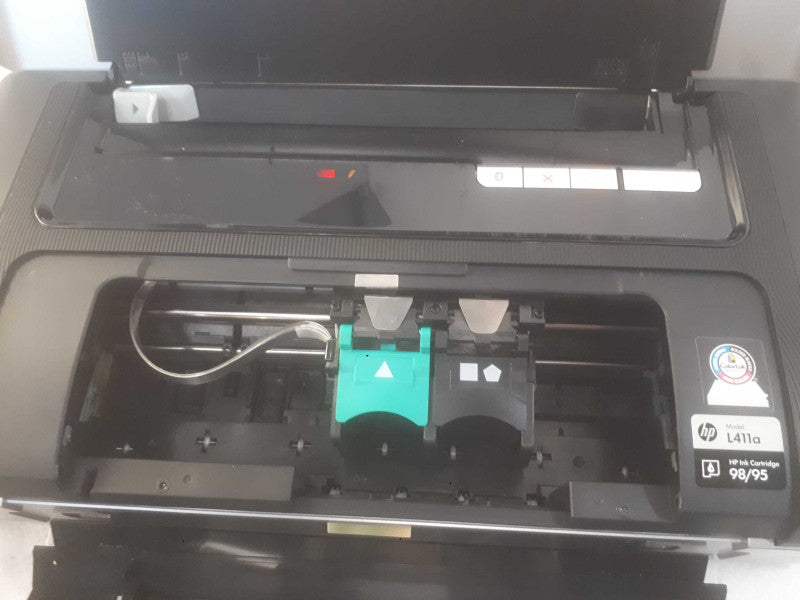 Hp OfficeJet 100 Mobile Printer Model#L411A INK-98/95