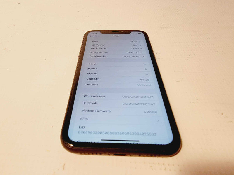 Apple iPhone 11 - 64GB - Gray (