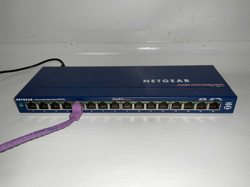 NETGEAR ProSafe 16 port Gigabit network switch GS116 -