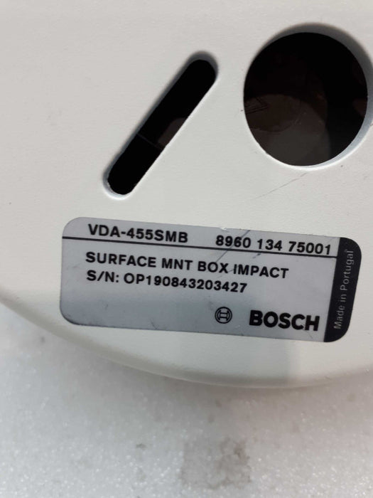Bosch VDA-455SMB Camera &