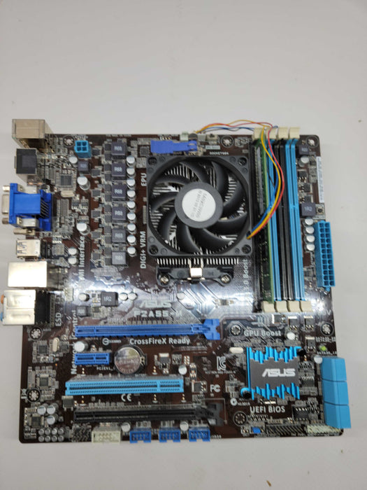 CPU - MOTHERBOARD - RAM (COMBO) AMD A10 5600K - ASUS F2A55-M - 8GB DDR3