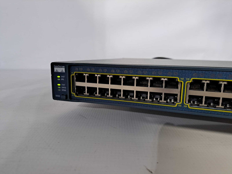 Cisco WS-C3560-48TS-S V04 48-Port 10/100 Ethernet Switch )