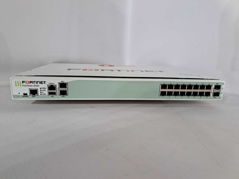 Fortinet Fortigate 200D Network Firewall Security Appliance )