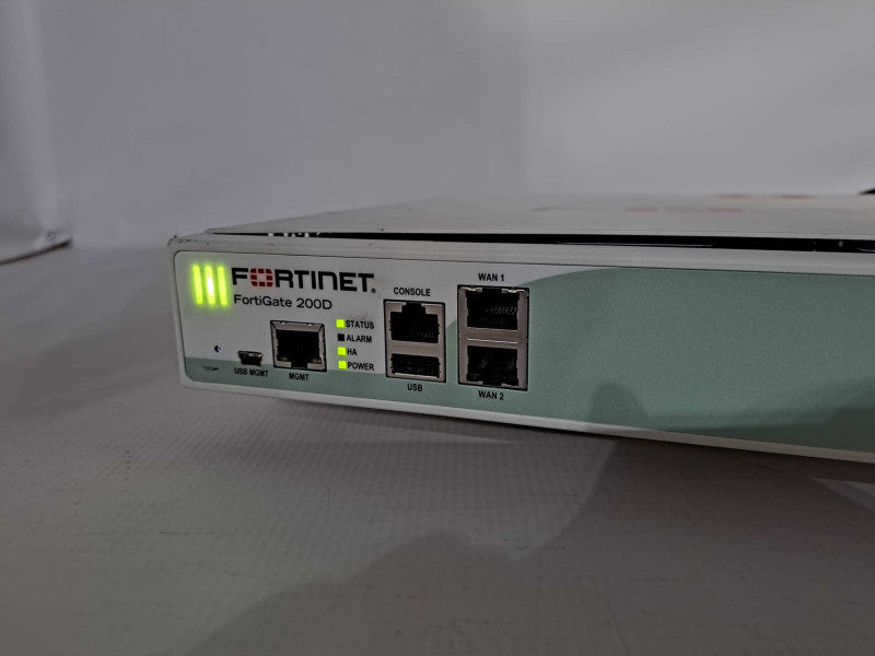Fortinet Fortigate 200D Network Firewall Security Appliance )