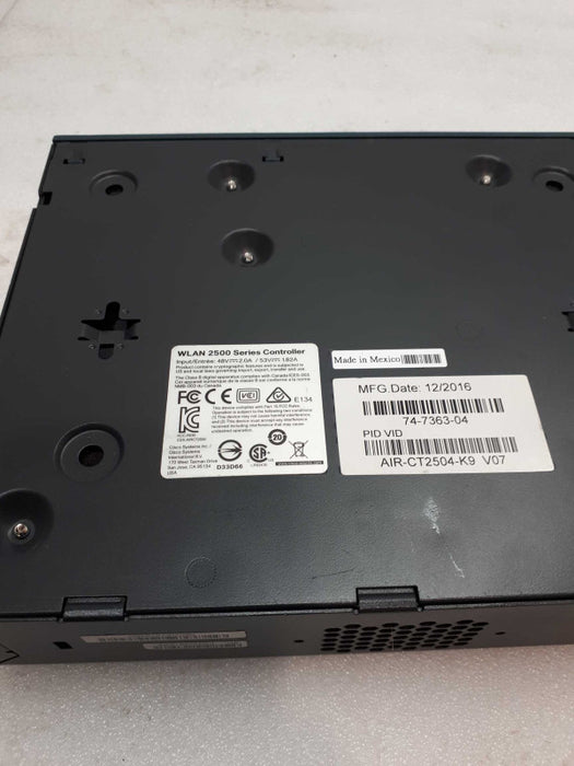 CISCO 2500 SERIES WIRELESS CONTROLLER MODEL 2504 AIR-CT2504-K9  Q&