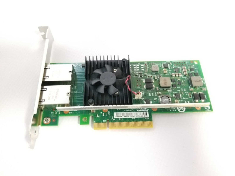 INTEL DELL X540-T2 CONVERGED Dual Port 10Gb Ethernet Network ADAPTER K7H46 Q_