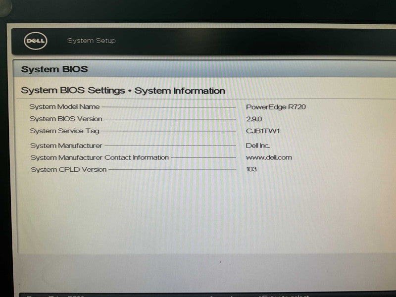 Dell PowerEdge R720 Intel Xeon E5-2609 @2.40Ghz 32GB RAM  -