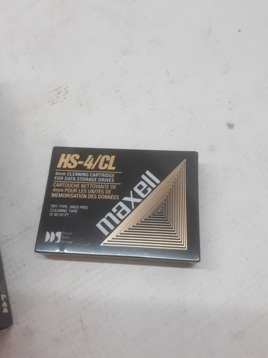 Maxell HS-4/CL 4mm Cleaning Cartridge for Data Storage Drives (pack of 9)