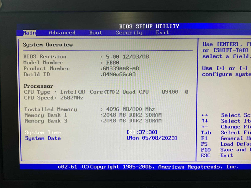 HP Firebird with VoodooDNA 802 Desktop PC READ  -