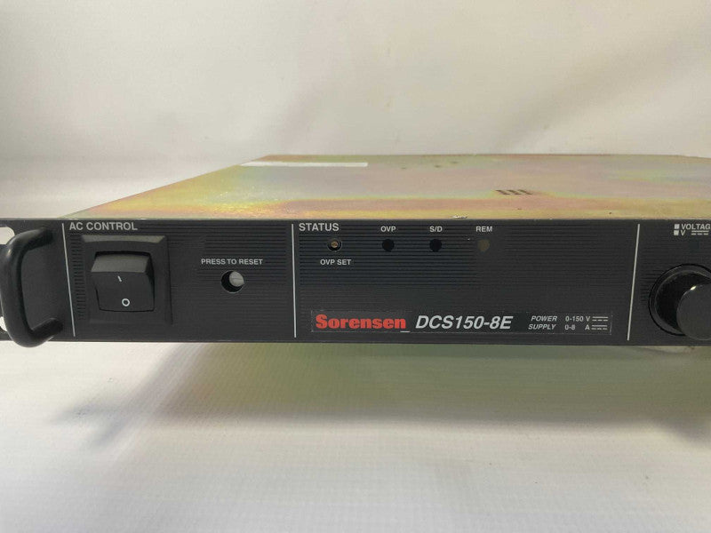 Sorensen DCS150-8E READ  -