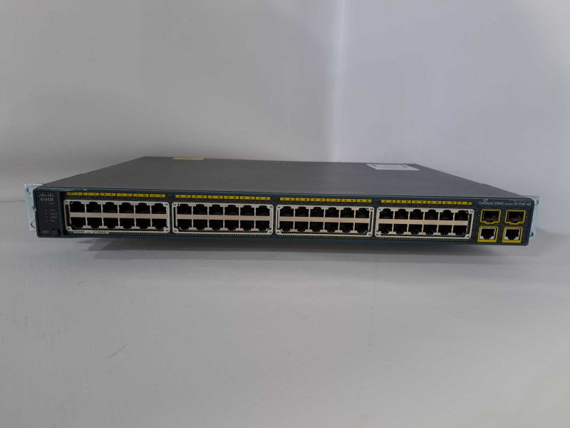 Cisco WS-C2960-48PST-S V05 48 Port PoE Managed Switch Q)
