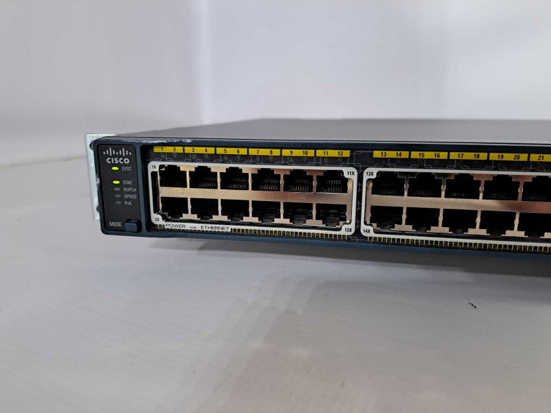 Cisco WS-C2960-48PST-S V05 48 Port PoE Managed Switch Q)