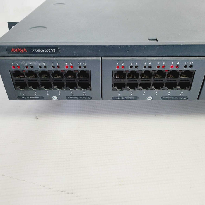 Avaya IP Office IP500 V2 PCS09 Control Unit /w 2x 700476013 =