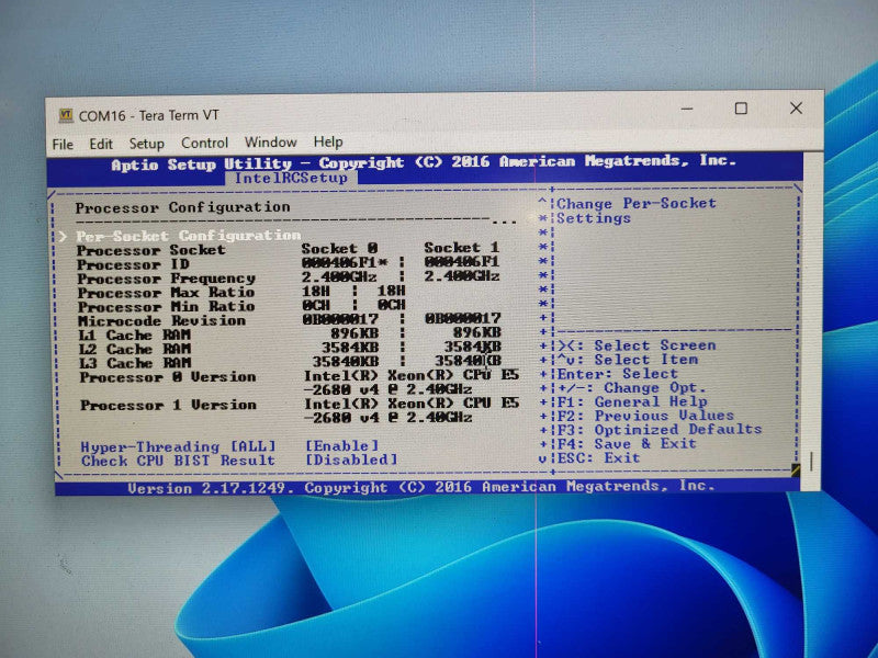 SAU5081L Cloud Sever 4x Intel Xeon E5-2680 v4 @2.4GHz 128GB RAM (2 modules)  -