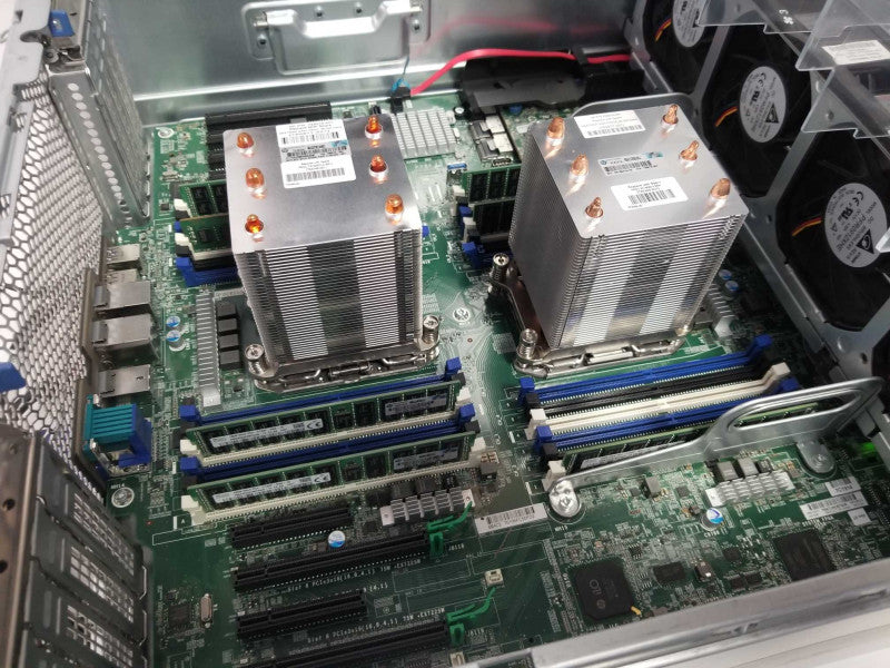 HP Proliant ML350 G9 2x Xeon E5-2620 V3 @ 2.40ghz / 104gb ram / P440ar raid #
