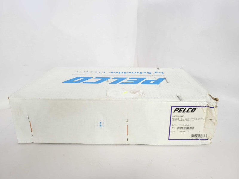 Pelco MCS16-20SB Master Camera Power Supply 20Amp 16 Outputs switch Breaker Q_