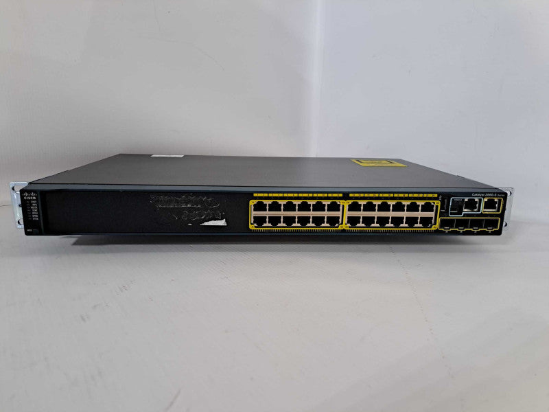 Cisco WS-C2960S-24TS-L V02 24 Port Managed 10/100/1000 Gigabit Switch )