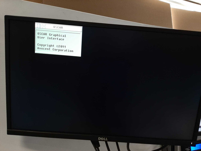 IBM 1754-HC3 8 Port VGA Ethernet KVM Console Manager Switch P/N:69Y6010 $