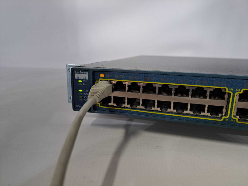 Cisco Catalyst WS-C3560-48PS-S V04 48 Port 10/100 PoE / 4 x SFP )