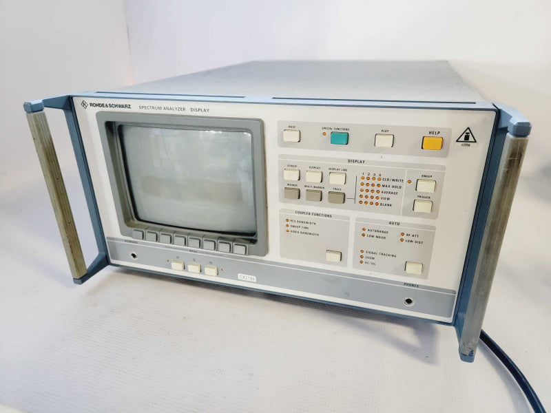 ROHDE & SCHWARZ 804.8110.52 RF UNIT FSM-RF ANALYZER DISPLAY UNIT UNIT (