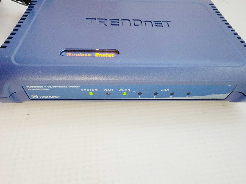 TRENDnet TEW-452BRP/A 5-Port 108Mbps 802.11G FIREWALL ROUTER (