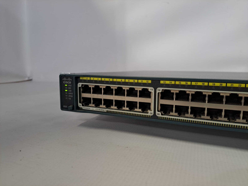 Cisco WS-C2960-48PST-S V01 48 Port PoE Managed Switch  )