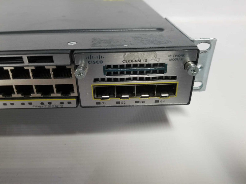 Cisco Catalyst 3750-X Series WS-C3750X-24T-S Network Switch - 1G Module #