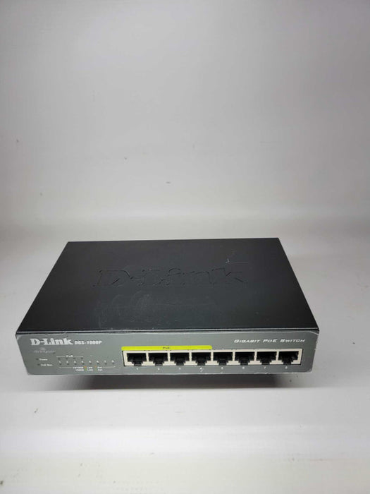 DLINK -  DGS-1008P - 8 Port Switch with 4 PoE Ports Q