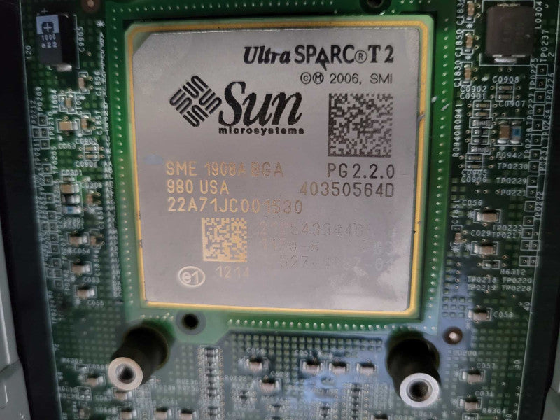 SUN Netra T5220, Ultrasparc T2 CPU, 8GB RAM 2x PSU, No HDD, Read  _