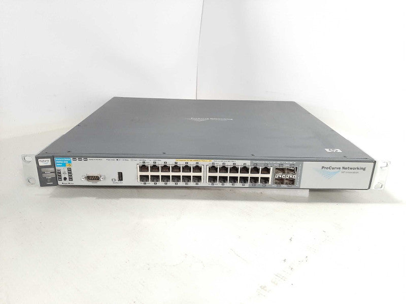 HP HPE ProCurve J8692A 3500yl-24G 24-Port Managed Gigabit PoE Network Switch READ $