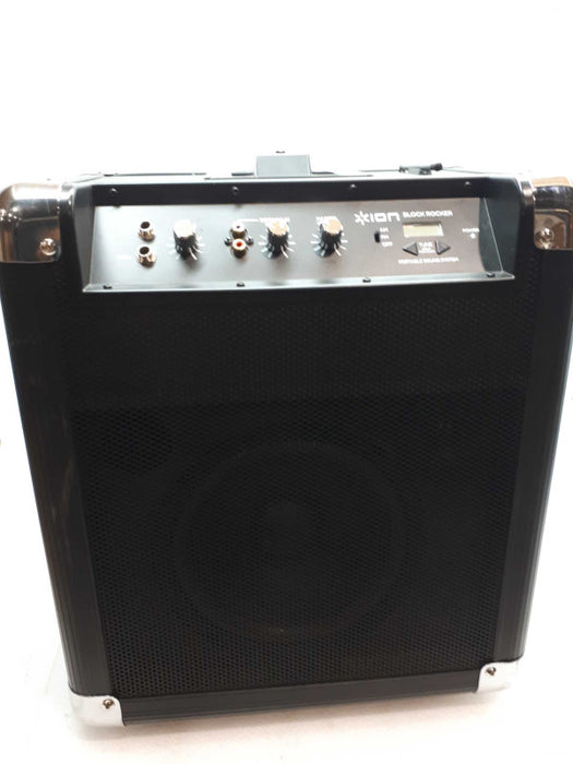 ION Block Rocker  Outdoor Speaker with Rechargeable-see notes &