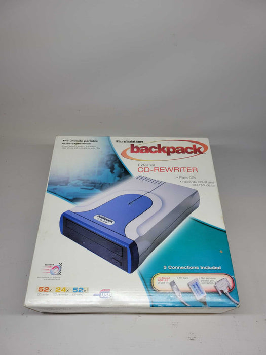Microsolutions Backpack External CD-RW