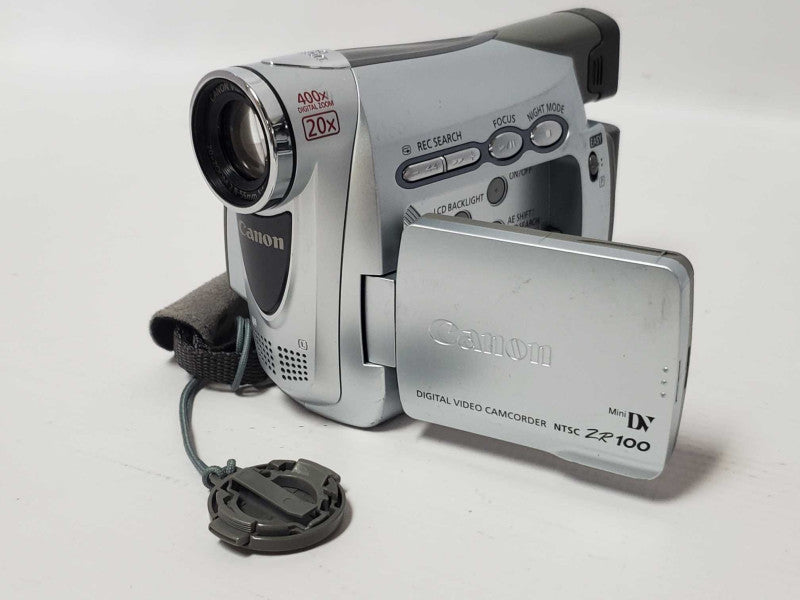 Canon ZR100 MiniDV Camcorder (AS-IS) |