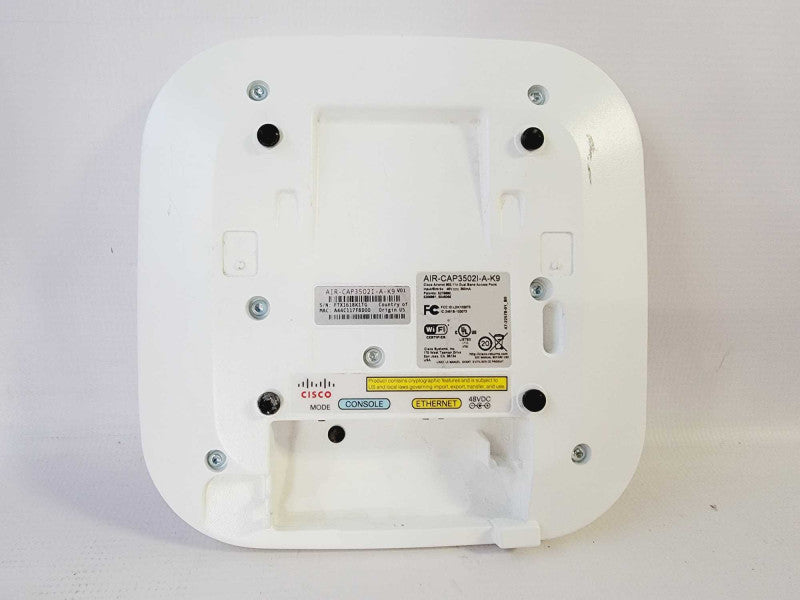 Cisco Aironet AIR-AP3502I-A-K9 Dual Band Wireless Access Point (
