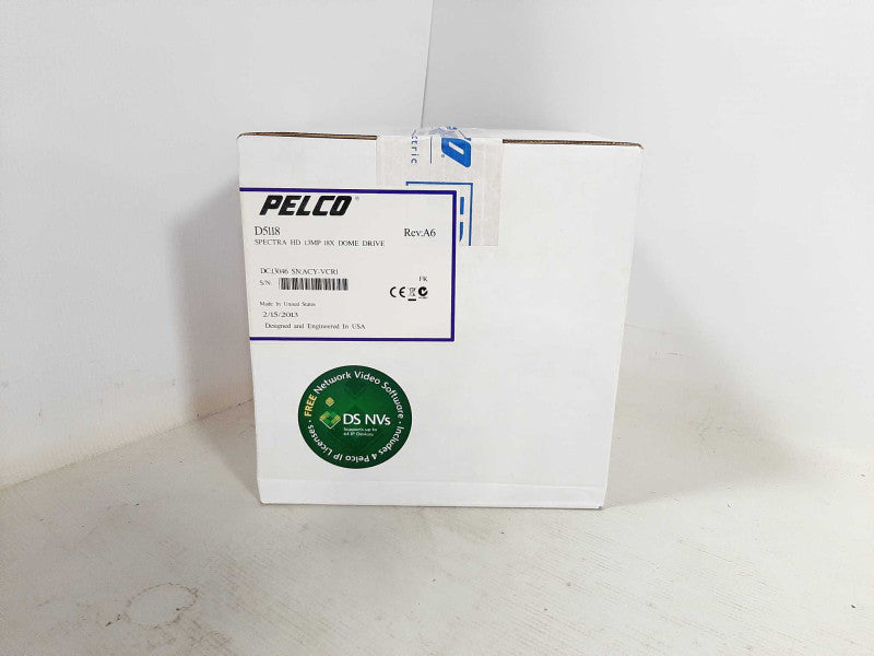 Pelco D5118 Spectra HD 1.3MP 18X Dome Drive Brand New $