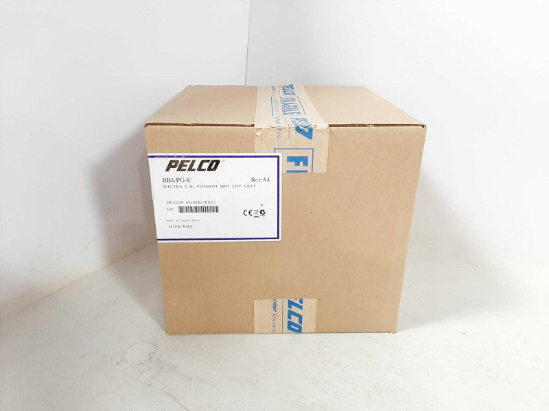 Pelco BB4-PG-E Spectra IV SE Back Box Pendant Mount Environmental Gray Brand New $