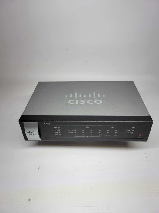 Cisco RV320 Dual Gigabit WAN VPN Route - With Power Adapter Q