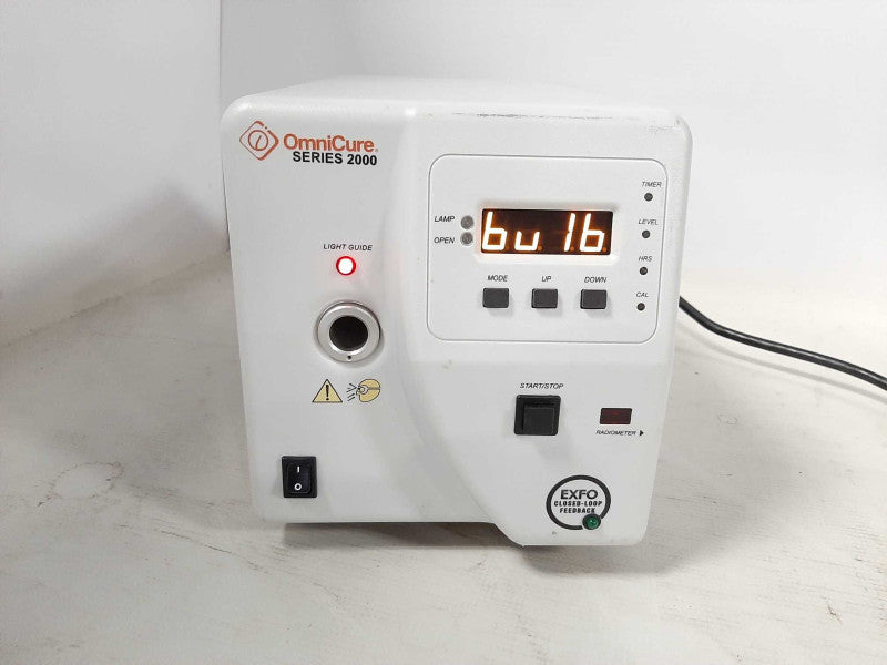 OmniCure 2000 Series UV Curing Station READ $