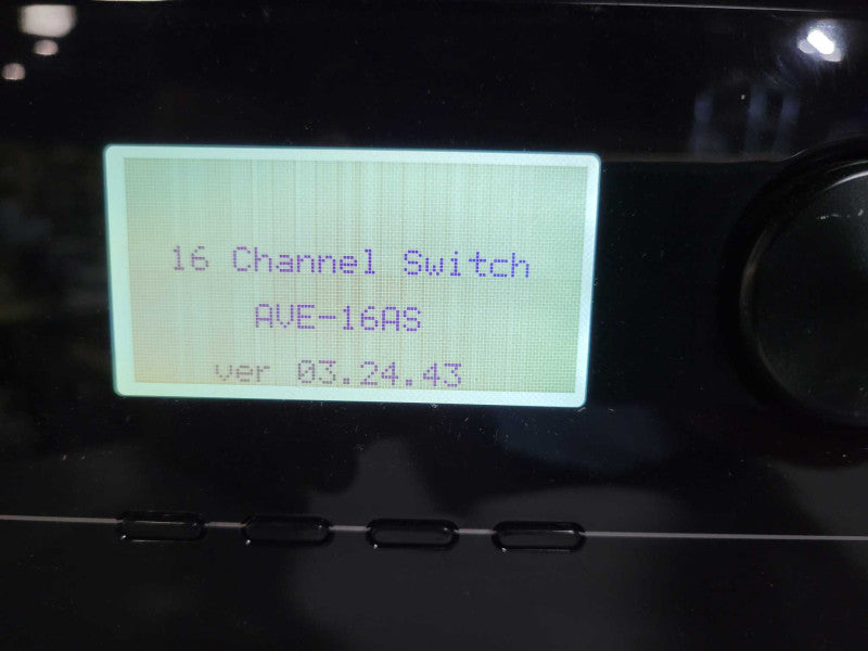 CONTROL4 16 CHANNEL AUDIO MATRIX SWITCH C4-16S2-E-B, Read _