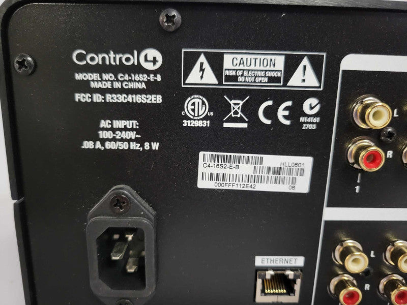CONTROL4 16 CHANNEL AUDIO MATRIX SWITCH C4-16S2-E-B, Read _
