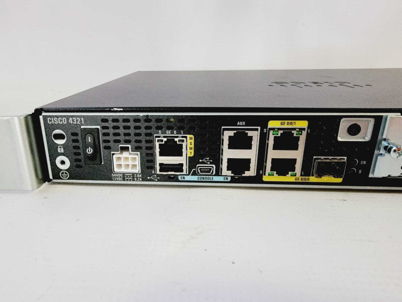 Cisco 4300 Series Integrated Services Router ISR4321K9 V04 (