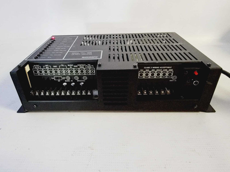 Bogen TPU-100B Power Amplifier Stereo Receivers Audio Mixer Audio Receiver Am (