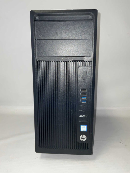 HP Z240 Tower Workstation Intel Xeon E3-1245 v6 @3.70Ghz 32GB RAM  -