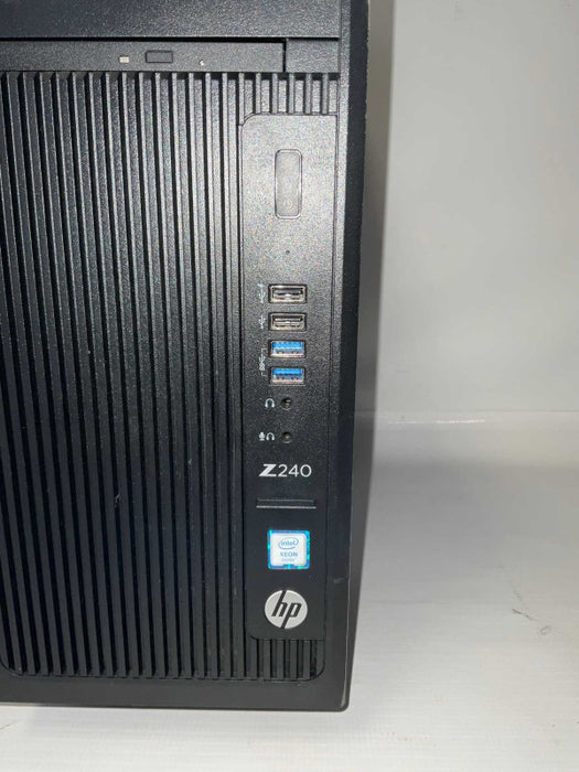 HP Z240 Tower Workstation Intel Xeon E3-1245 v6 @3.70Ghz 32GB RAM  -