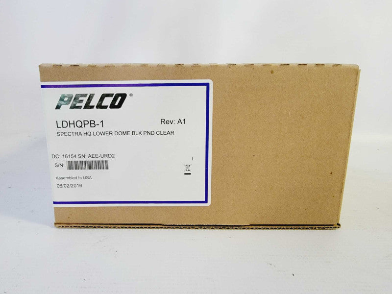 Pelco LDHQPB-1 High Quality Lower Dome for Spectra IV HD Pendant PTZ BLK PND  (