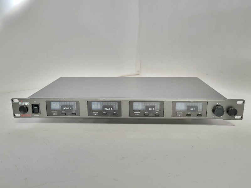 Mipro ACT-747 Quad-Channel True Diversity Receiver, Read _