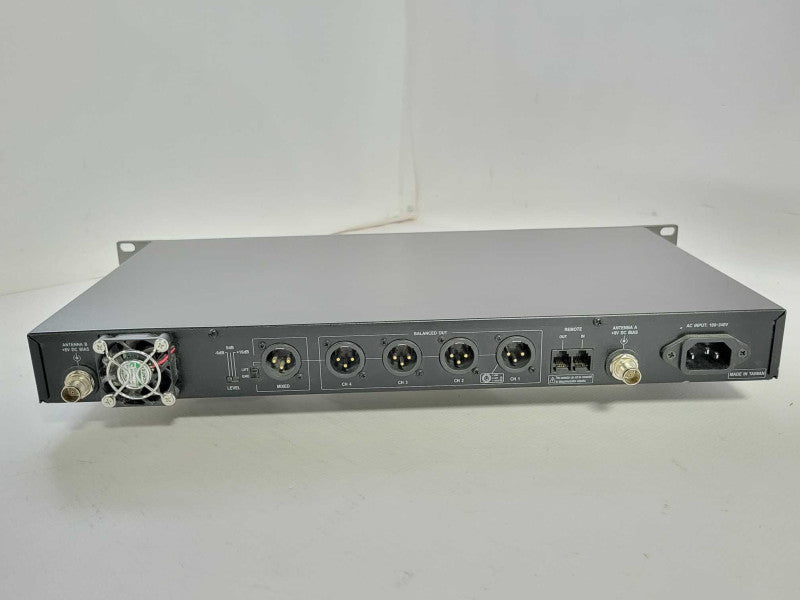 Mipro ACT-747 Quad-Channel True Diversity Receiver, Read _