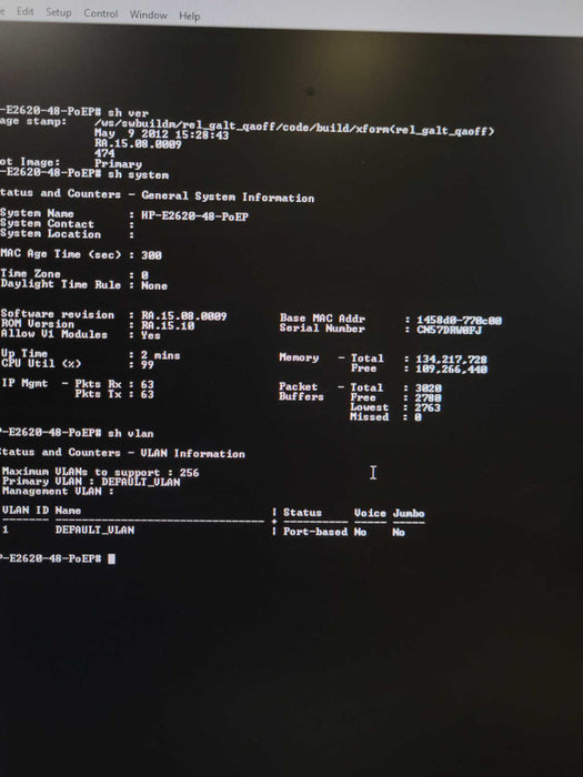 HP ProCurve 2620-48-PoE+ 48 Port J9627A PoE Managed Gigabit Switch _