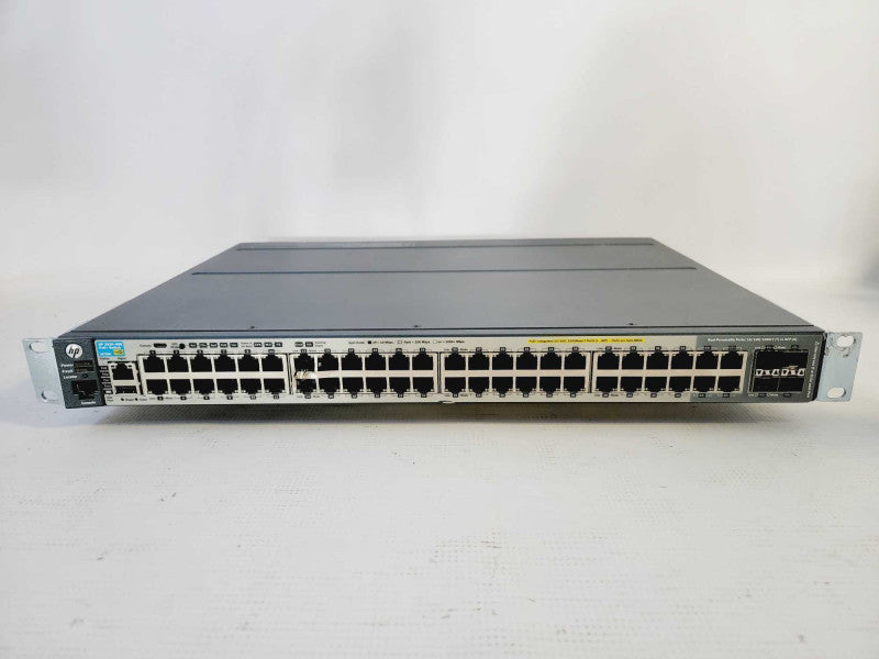 HP Aruba 2920-48G PoE+ Switch 44x 1GbE PoE+ RJ45 + 4x 1GbE SFP/RJ45 J9729A (